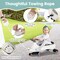 Plastic Wiggle Car with Hauling Rope, Ride-On Toy with Under-Seat Storage